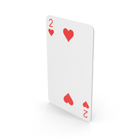 Playing Cards Two Of Hearts PNG & PSD Images