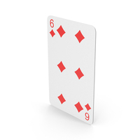 Playing Cards Six Of Diamonds PNG & PSD Images