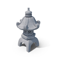 Japanese Stone Lantern PNG & PSD Images