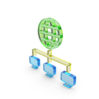 Computer Share Network Web Globe Icon PNG & PSD Images