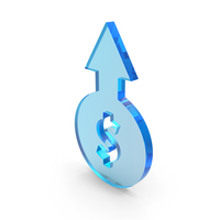 Dollar Coin Money Growth Arrow Up PNG & PSD Images
