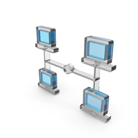 Four Share Link Web Computer Icon PNG & PSD Images