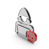 Hacker Skull Warning Danger PNG & PSD Images