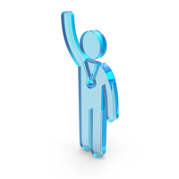 One Raising Hand With Medal Win PNG & PSD Images