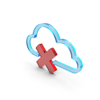 Wrong X Cloud Delete Web PNG & PSD Images