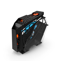 Futuristic Gaming PC On State PNG & PSD Images