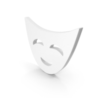 Face Mask Icon White PNG & PSD Images