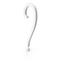 Question Mark Icon White PNG & PSD Images