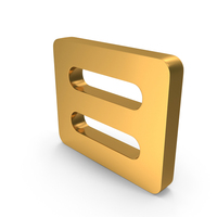 Equal Sign In Square Math Icon PNG & PSD Images