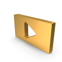 Rectangular Play Shape Design PNG & PSD Images