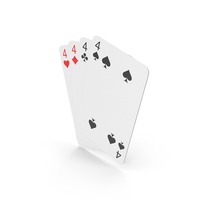 Playing Cards Four Of A Kind PNG & PSD Images