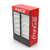 Coca-Cola Beverage Refrigerator PNG & PSD Images
