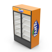 Fanta Beverage Refrigerator PNG & PSD Images