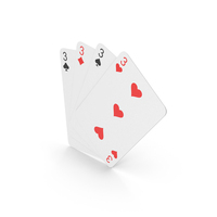 Playing Cards Four Of A Kind PNG & PSD Images