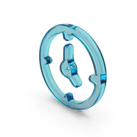 Clock Glass Symbol PNG & PSD Images