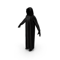 Hooded Costume Black PNG & PSD Images