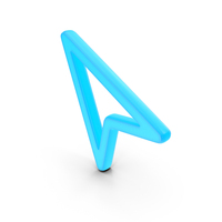 Cursor Glowing Symbol PNG & PSD Images