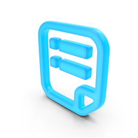 File Glowing Symbol PNG & PSD Images