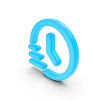 Rush Time Glowing Symbol PNG & PSD Images
