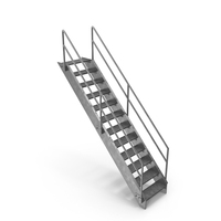 External Metal Stairs PNG & PSD Images