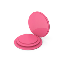Oval Based Pink Podium PNG & PSD Images