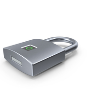 Biometric Fingerprint Padlock PNG & PSD Images