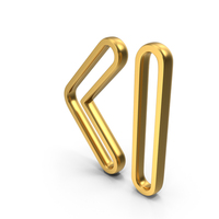 Back Music Gold Symbol PNG & PSD Images