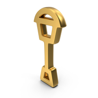 Street light Gold Symbol PNG & PSD Images