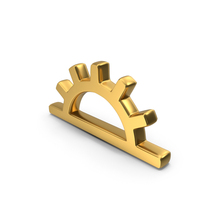 Sunrise Gold Symbol PNG & PSD Images
