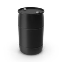 Water Storage Barrel Black PNG & PSD Images