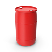 Red Water Storage Drum PNG & PSD Images