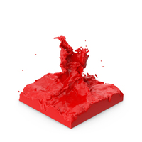 Red Splash PNG & PSD Images