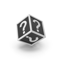 Question Mark Cube PNG & PSD Images