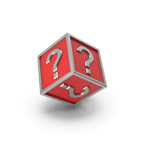 Question Mark Cube PNG & PSD Images