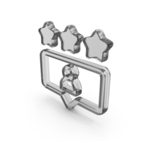 Customer Rating Glass Symbol PNG & PSD Images