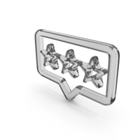 User Feedback Glass Symbol PNG & PSD Images