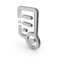 Verification Check Glass Symbol PNG & PSD Images