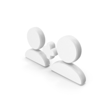 Adding User White Symbol PNG & PSD Images
