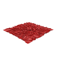 Red Wrinkle Cloth PNG & PSD Images