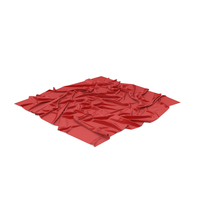 Red Wrinkle Cloth PNG & PSD Images