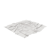 White Wrinkle Cloth PNG & PSD Images