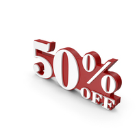 50 Percent Off PNG & PSD Images