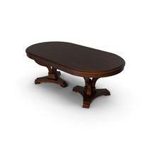 Avalon Heights - Art Epoch Pedestal Table PNG & PSD Images