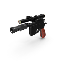 Hans Heavy Blaster Pistol PNG & PSD Images
