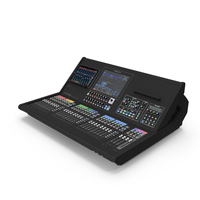 Live Mixing Console Roland M-5000 Lights On PNG & PSD Images