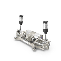 Electric Car Rear Suspension Assembly PNG & PSD Images
