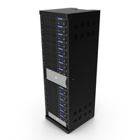 Rack Server Cabinet PNG & PSD Images