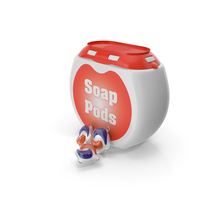 Detergent Soap Pods Pack PNG & PSD Images