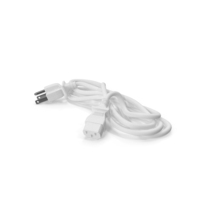 Power Cable with Plugs PNG & PSD Images
