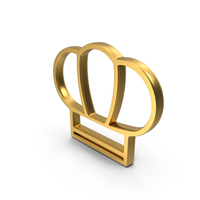 Chef Hat Gold Symbol PNG & PSD Images
